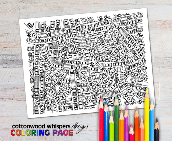 Adult printable coloring page