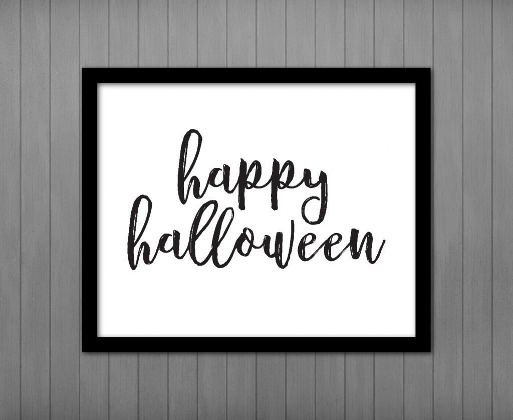 Happy Halloween Printable Sign • Printables by Cottonwood Whispers