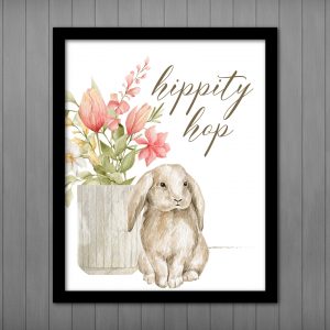 Hippity Hop Printable