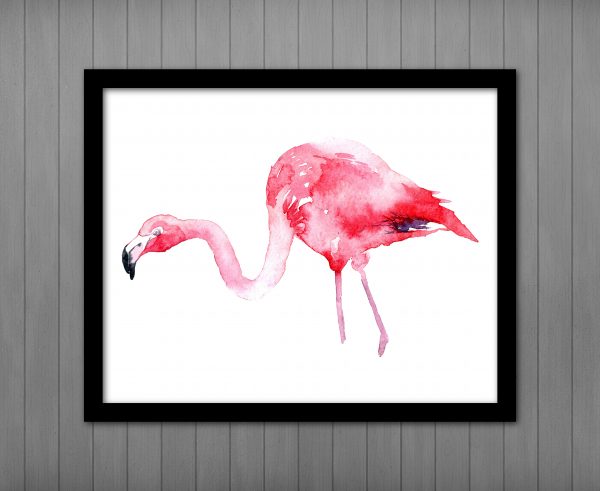 flamingo printable