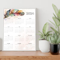 Printable Calendars &amp; Planner Pages
